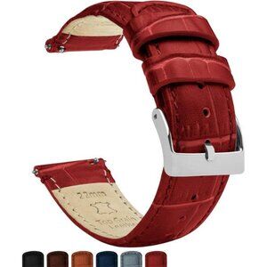 Grain Leather Watch Bands - Quick Release Leather Watch Straps